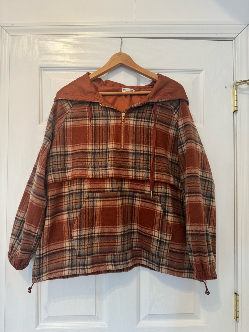 Main Strip Burnt Orange Lightweight Jacket